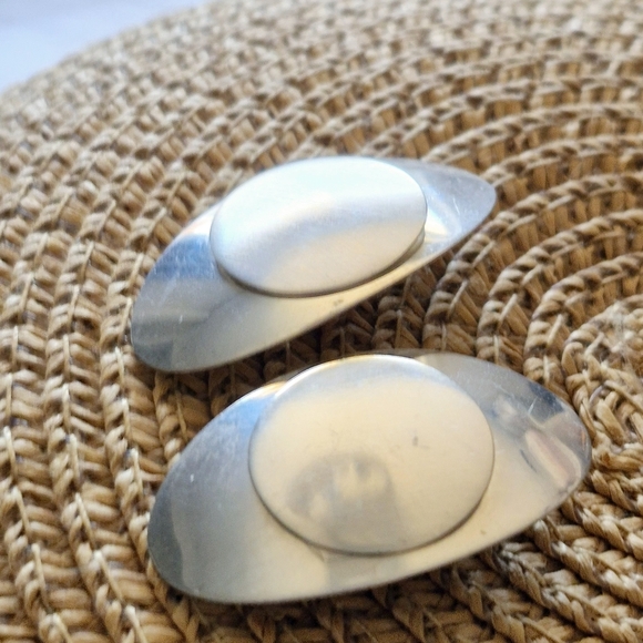 925 Sterling Silver BIRKS 2 IN ONE EARRINGS - Picture 9 of 16